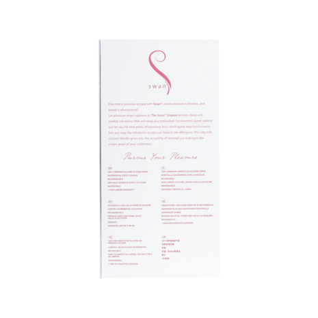 Swan - Sceptre - Dubbelzijdige Wand Vibrator - Roze