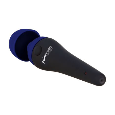 PalmPower - Recharge Wand Massager - Flexibele Kop - Blauw/Zwart