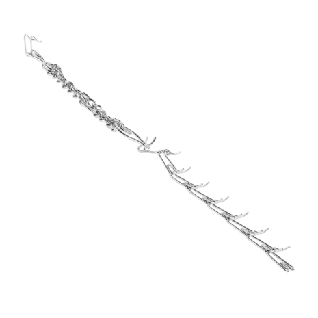 Rimba - Metalen Pinch Collar - Zilver