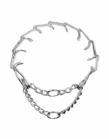 Rimba - Metalen Pinch Collar - Zilver