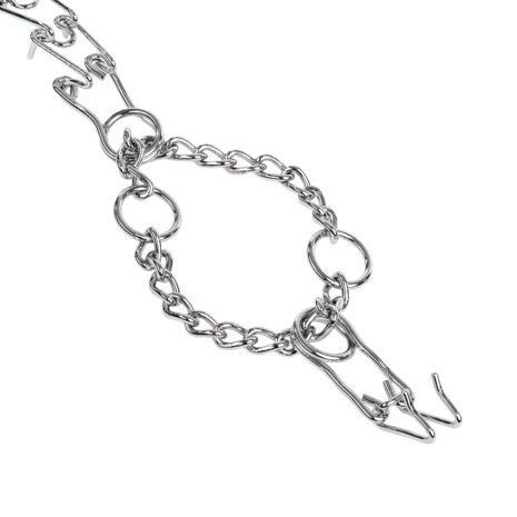 Rimba - Metalen Pinch Collar - Zilver