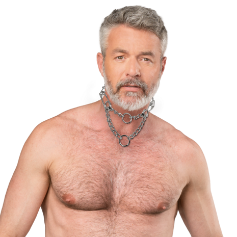 Rimba - Metalen Pinch Collar - Zilver