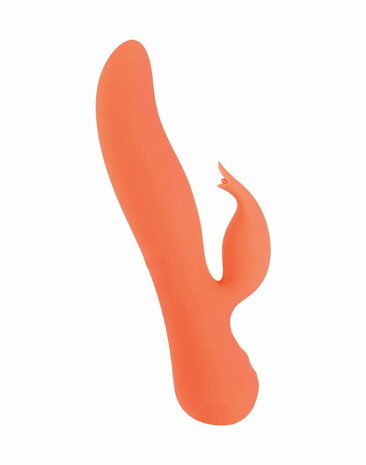 Swan - Blossom - Dual Action Rabbit Vibrator - Oranje