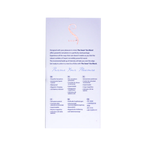 Swan - Era - Mini Wand Vibrator - Lila