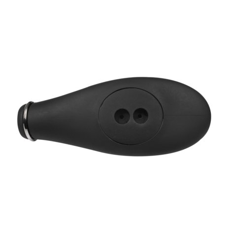 Rimba Electro Play - E-Stim Opblaasbare Anaal Plug - Bi-Polair - Zwart