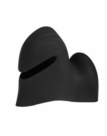 Rimba Electro Play - E-Stim Penis Head Stimulator - Bi-Polair - Zwart