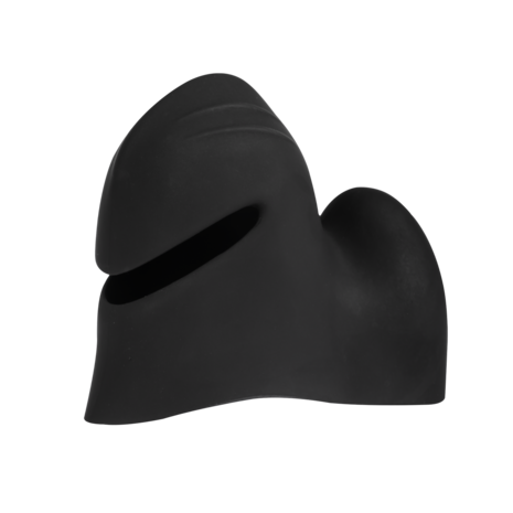 Rimba Electro Play - E-Stim Penis Head Stimulator - Bi-Polair - Zwart