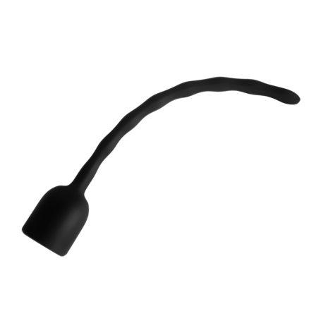 Rimba Electro Play - E-Stim Urethrale Dilator - Bi-Polair - Zwart - Large