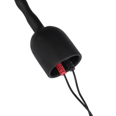 Rimba Electro Play - E-Stim Urethrale Dilator - Bi-Polair - Zwart - Large