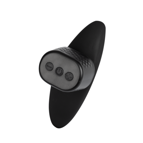 Rimba Electro Play - E-Stim Anaal Plug - E-Stim Prostaat Plug - Bi-Polair - Zwart