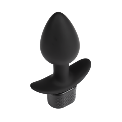 Rimba Electro Play - E-Stim Buttplug - Bi-Polair - Zwart