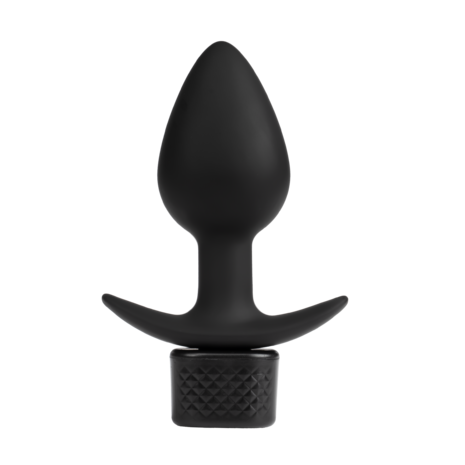 Rimba Electro Play - E-Stim Buttplug - Bi-Polair - Zwart