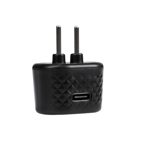 Rimba Electro Play - E-Stim Buttplug - Bi-Polair - Zwart