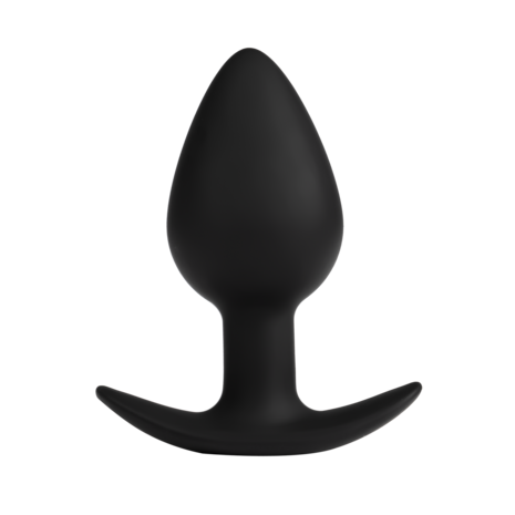 Rimba Electro Play - E-Stim Buttplug - Bi-Polair - Zwart