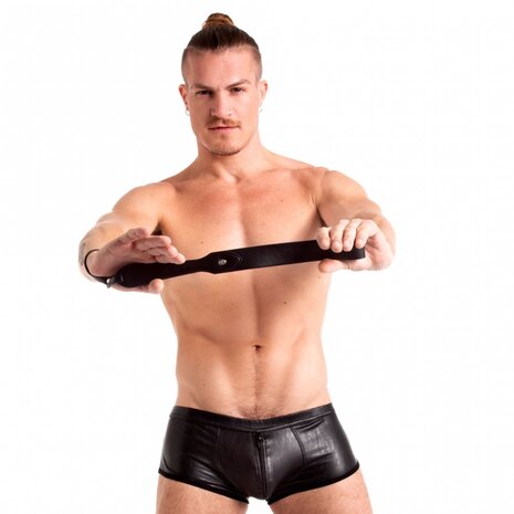 665 Vegan - BDSM Discipline Paddle - Zwart