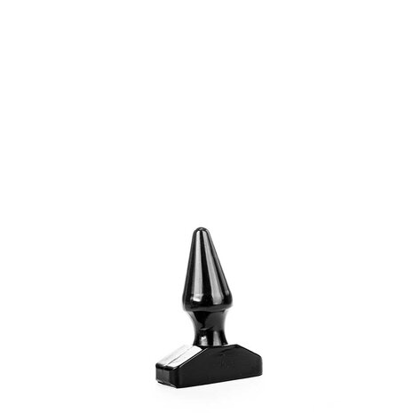 All Black - Extreme Anaal Plug - 16 cm x 6 cm - Zwart
