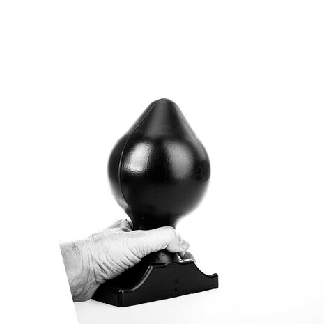 All Black - Big Boy Buttplug - Diameter 125 mm - Zwart