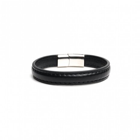 665 - Lederen Armband en Cockring - 2 in 1 - Magnetische Sluiting