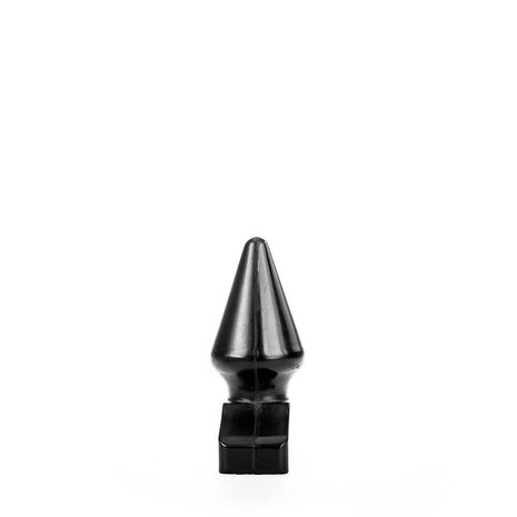 All Black - Extreme Anaal Plug - 20.5 x 9 cm - Zwart