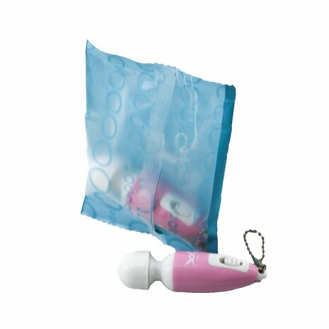 Pixey - Mini Pixey Sleutelhanger Vibrator - Roze