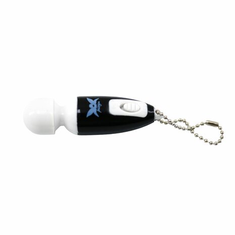 Pixey - Mini Pixey Sleutelhanger Vibrator - Zwart