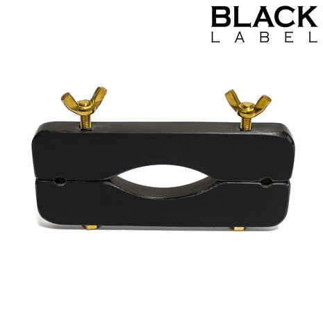 Black Label - Ball Crusher met Spikes - Zwart/Goud