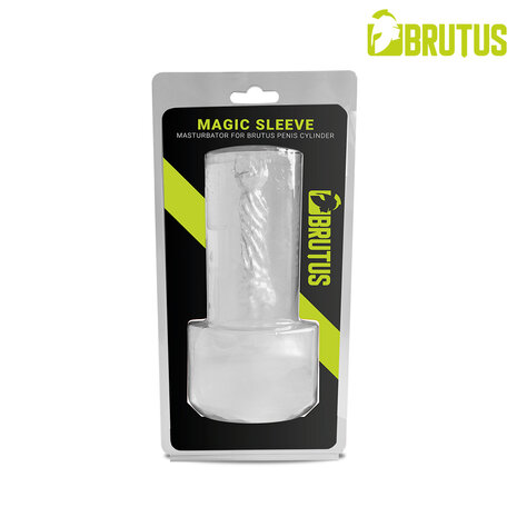 BRUTUS - Get BIGGER - Magic Masturbatie Sleeve - 2.5 inch - anus