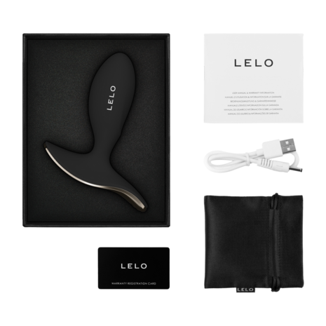 LELO - Surfer 2 - Unisex Vibrerende Anaalplug - Zwart