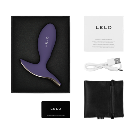 LELO - Surfer 2 - Unisex Vibrerende Anaalplug - Paars