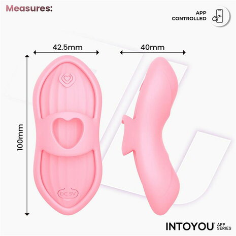 IY - Laia - Verwarmde Vingervibrator - Met App Control - Roze