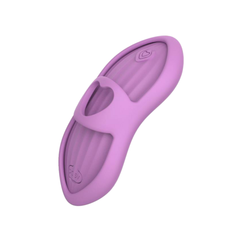 IY - Laia - Verwarmde Vingervibrator - Met App Control - Lila