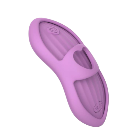 IY - Laia - Verwarmde Vingervibrator - Met App Control - Lila