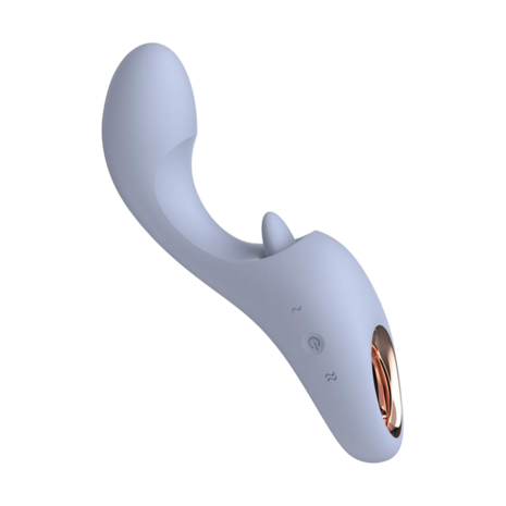 IY - Licky - Likkende Tong Vibrator - Met App Control - Lichtblauw