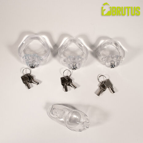 Brutus - Clicklock - Kuisheidskooi - Transparant