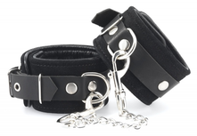 Rimba - Enkelboeien Met karabijnhaken En Ketting - Zwart