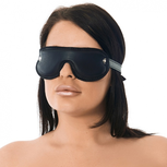 Rimba - Gevoerde Blinddoek Leer - Zwart Rimba - Gevoerde Blinddoek Leer - Zwart