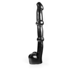 Dark Crystal - XXL Dildo - 34 x 5,2 cm - Zwart