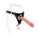 Kiotos Cox - Strap-On Harnas Met Dildo 23 x 4.3 cm - Lichte Huidskleur Kiotos Cox - Strap-On Harnas Met Dildo 23 x 4.3 cm - Lichte Huidskleur