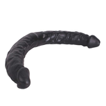 Kiotos Cox - Dubbele Dildo 40 x 3.6/3.8 cm - Zwart