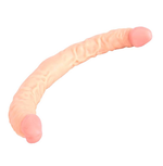 Kiotos Cox - Dubbele Dildo 40 x 3,6/3,8 cm - Lichte Huidskleur