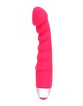 Rimba - Palma - Semi-Realistische Vibrator - Hot pink