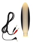 Rimba Electro Sex - Siliconen Dildo Plug Groot bi-polair 155 mm