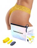Love to Love - Vibrerend Slipje - Secret Panty 2 - Geel Love to Love - Vibrerend Slipje - Secret Panty 2 - Geel