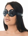 Rimba - Blinddoek - Leren Masker Met Bont Aan Binnenzijde Rimba - Blinddoek - Leren Masker Met Bont Aan Binnenzijde