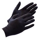Black Ninja - Latex Wegwerphandschoenen - 100 stuks - maat L Black Ninja - Latex Wegwerphandschoenen - 100 stuks - maat L