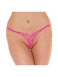 Amorable - String met open kruis - roze