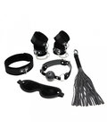 Rimba - Soft Bondage Beginners Set - 6-delig - Zwart Rimba - Soft Bondage Beginners Set - 6-delig - Zwart