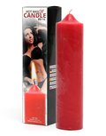 BDSM Hot Wax Kaars Groot - Rood