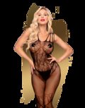 Penthouse - Catsuit Dirty Mind - Zwart Penthouse - Catsuit Dirty Mind - Zwart
