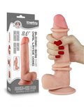 Lovetoy - Dildo Met glijdende huid 20 cm - Lichte Huidskleur Lovetoy - Dildo Met glijdende huid 20 cm - Lichte Huidskleur